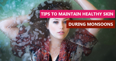 Tips to maintain healthy skin during monsoons