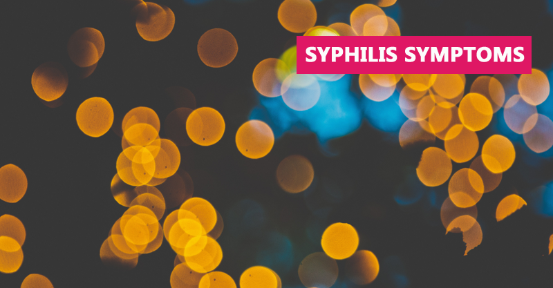 Syphilis symptoms