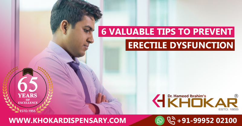 6 Valuable tips to prevent Erectile Dysfunction