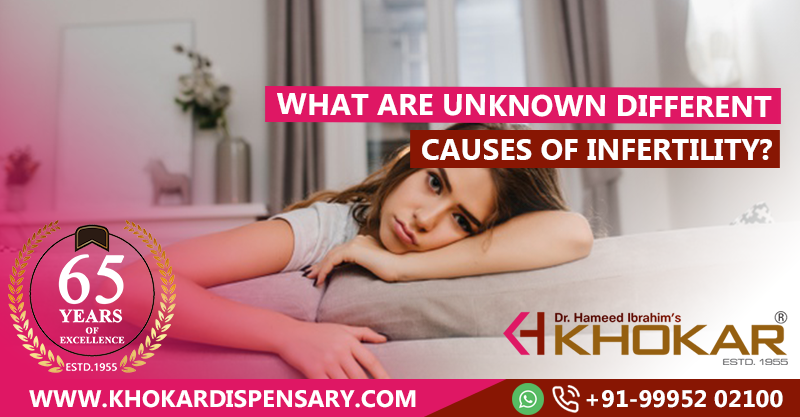 What are unknown different causes of Infertility?